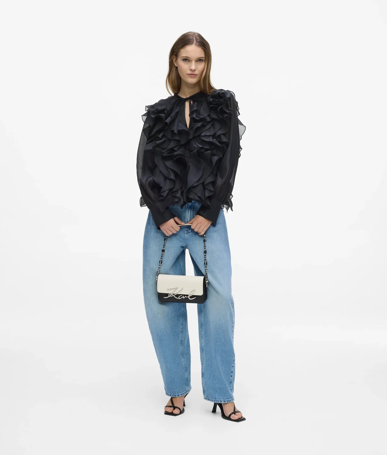Karl Lagerfeld K/Signature Schultertasche One Size Perlen