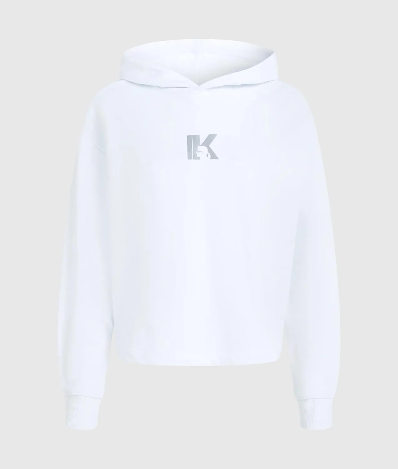 Karl Lagerfeld KL Jeans Regular K Logo Hoodie Baumwolle