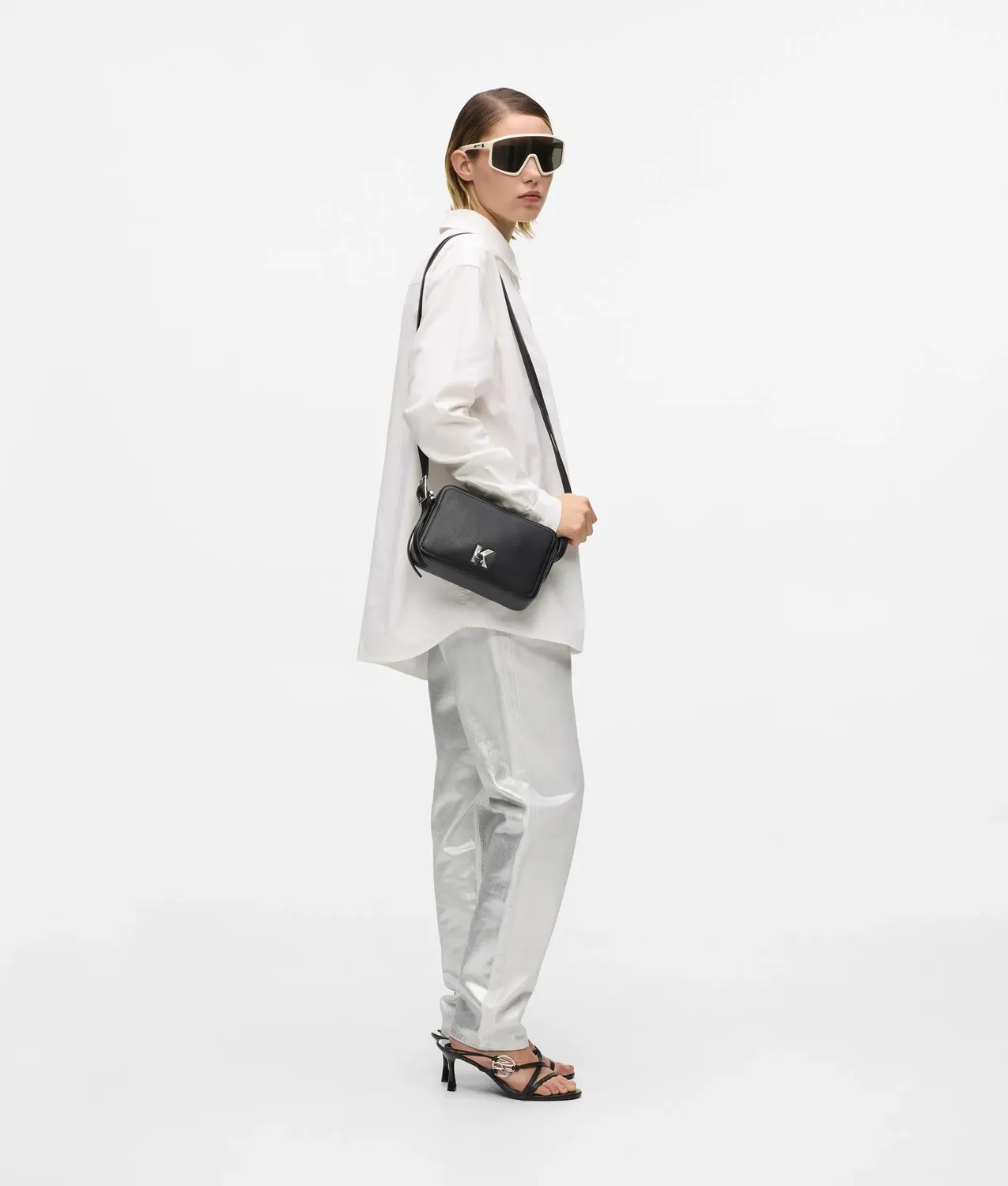 Karl Lagerfeld Twin Strap Kameratasche mit Logo