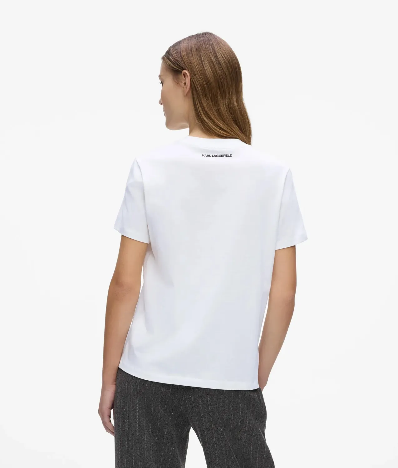 Karl Lagerfeld Rue St-Guillaume T-Shirt Damen Bio-Baumwolle