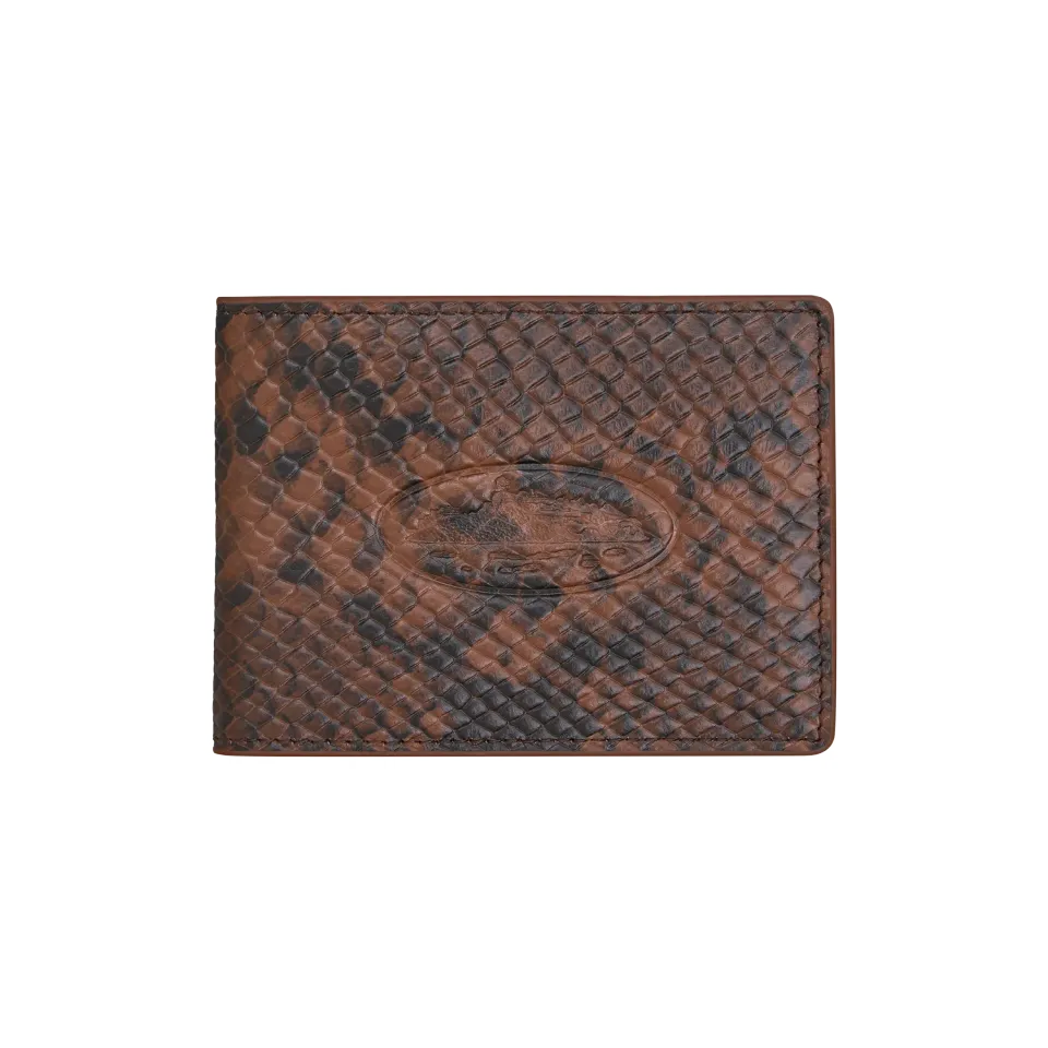 Corteiz Island Leather Card Holder Kartenetui snake RFID