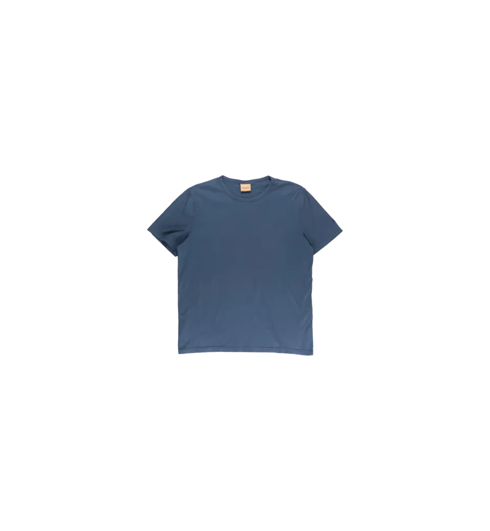 Mos Mosh MMGPerry O-Neck Tee T-Shirt Sodalite Blue XL Baumwolle