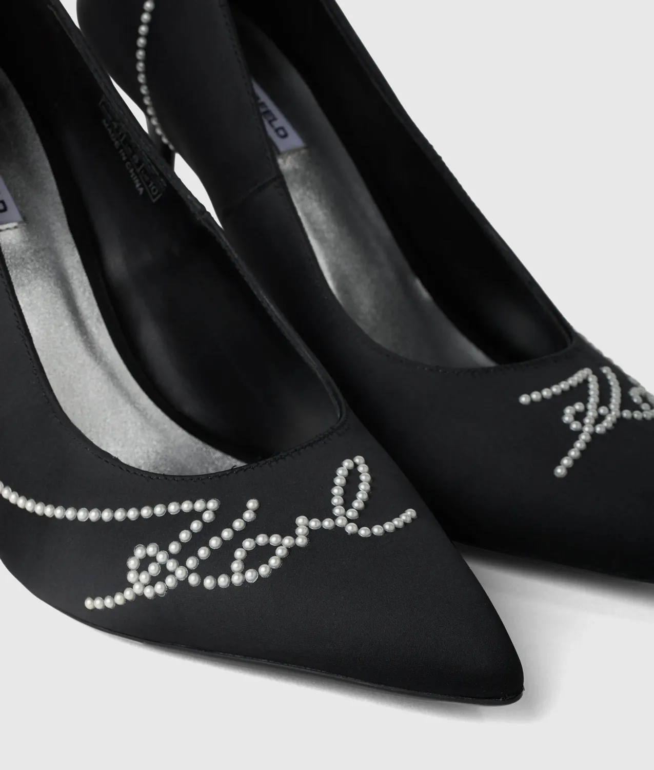 Karl Lagerfeld Sarabande Pumps Damen Satin