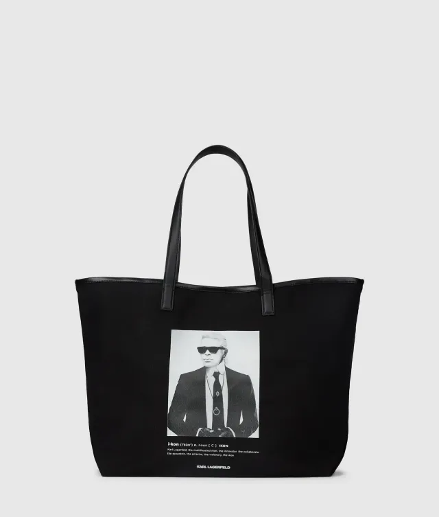 Karl Lagerfeld Karl Photo Print Shopper Baumwolle
