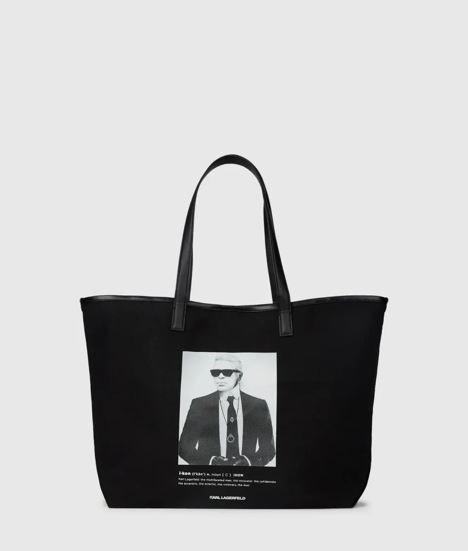 Karl Lagerfeld Karl Photo Print Shopper Baumwolle