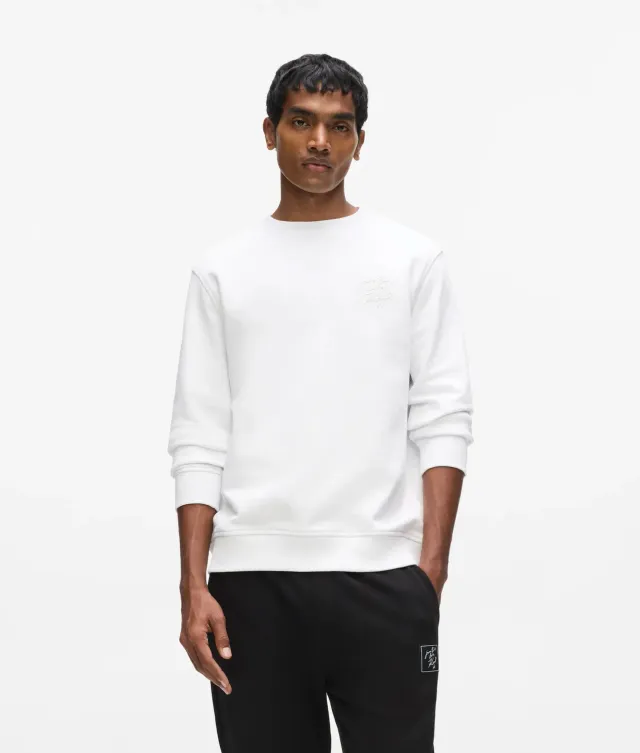 Karl Lagerfeld From Paris Love Patch Sweatshirt Baumwolle