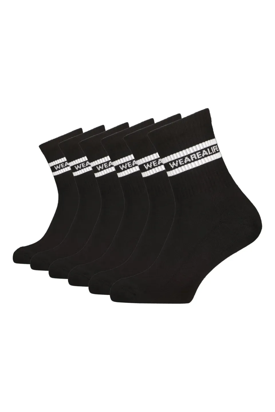 Alife & Kickin DennisAK Socken Schwarz 6er Pack