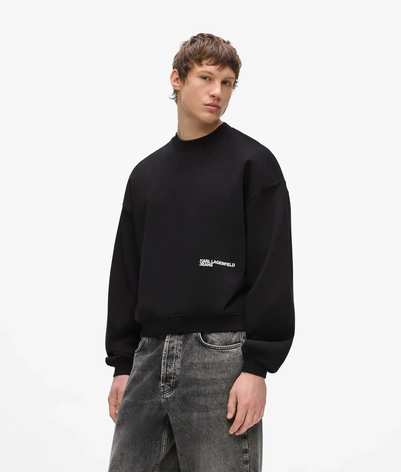 Karl Lagerfeld Jeans Gradient Boxy Sweatshirt Herren Bunt