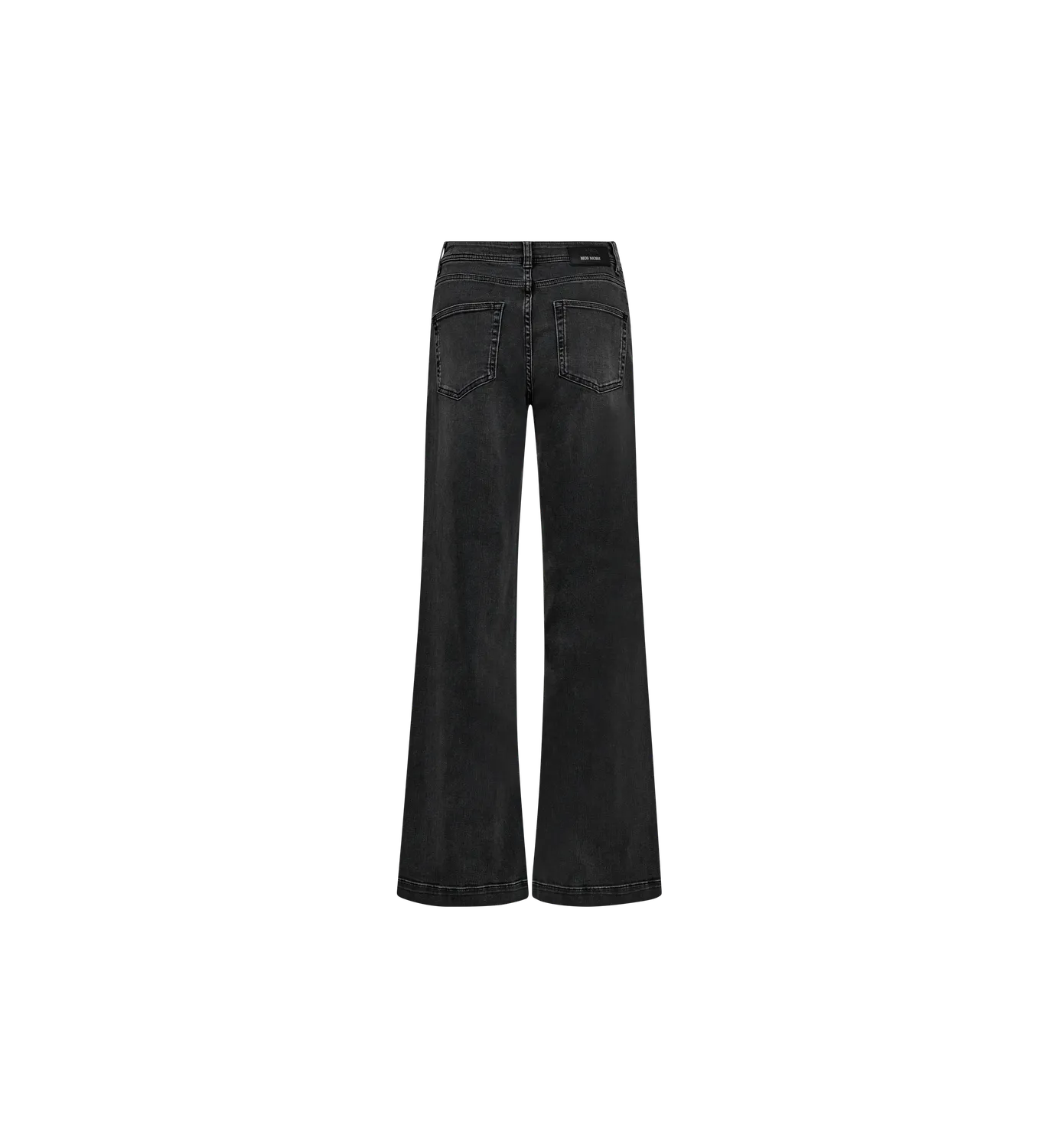 Mos Mosh MMDara Deluxe Jeans Grau Wide Leg High Waist