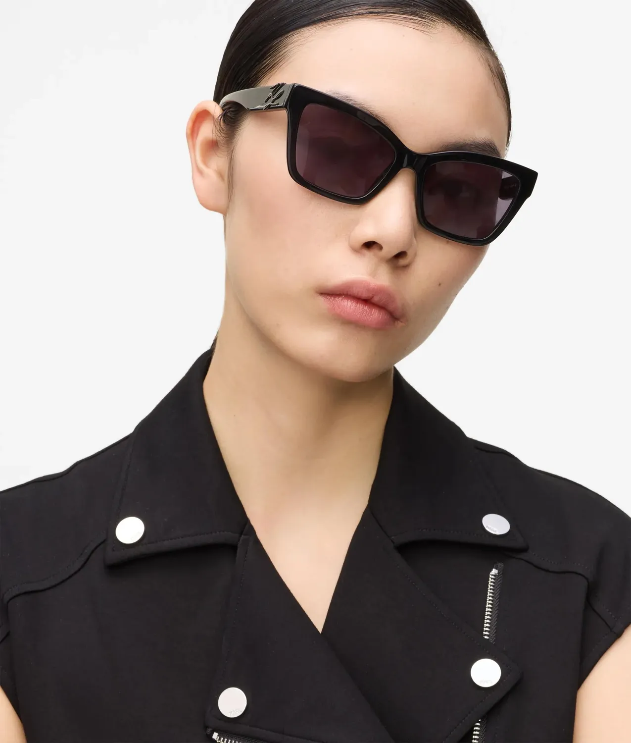 Karl Lagerfeld Autograph Cat Eye Sonnenbrille chunky