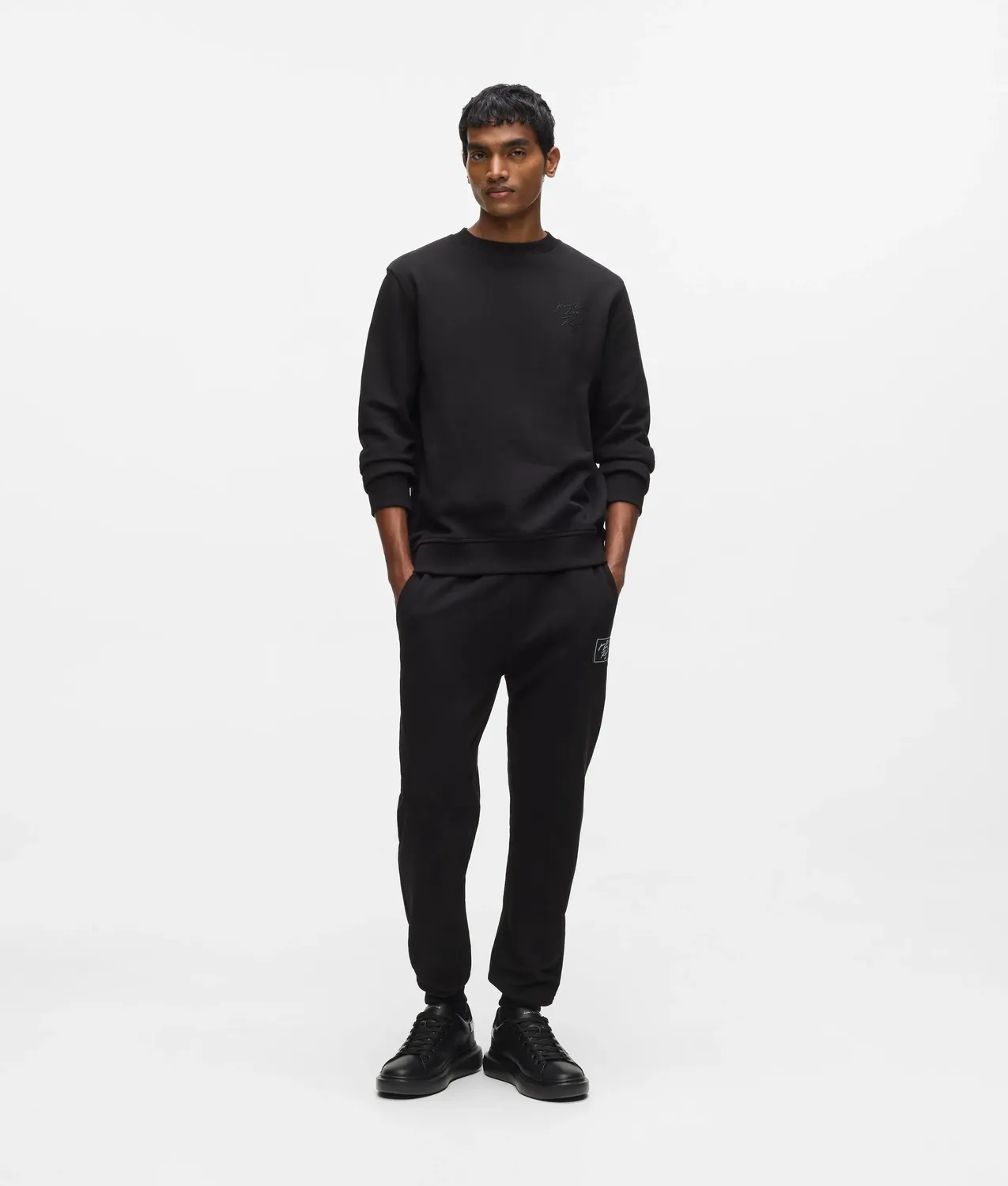 Karl Lagerfeld From Paris Sweatshirt Baumwolle Herren Patch
