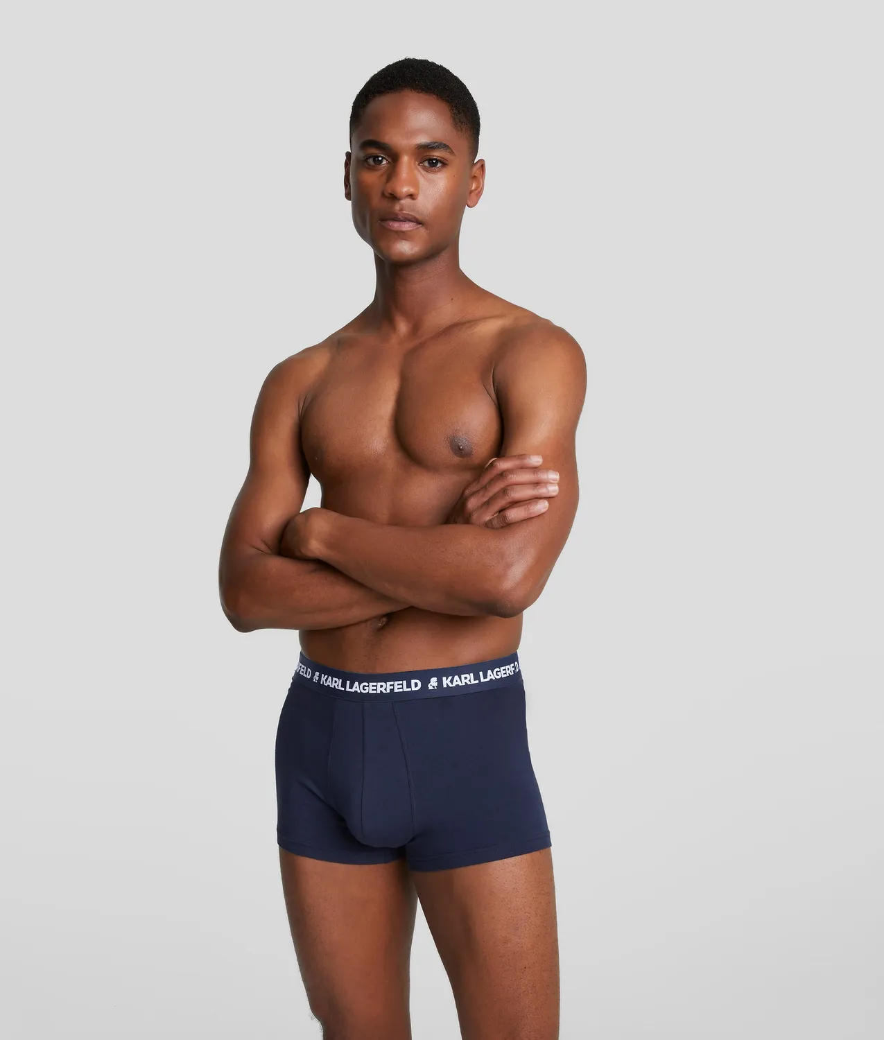 Karl Lagerfeld Logo Trunks 3er-Pack Gr. XS-XL Bio-Baumwolle