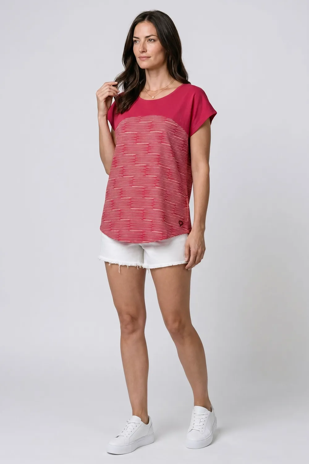 Alife & Kickin FridaAK B Shirt Pink Damen T-Shirt