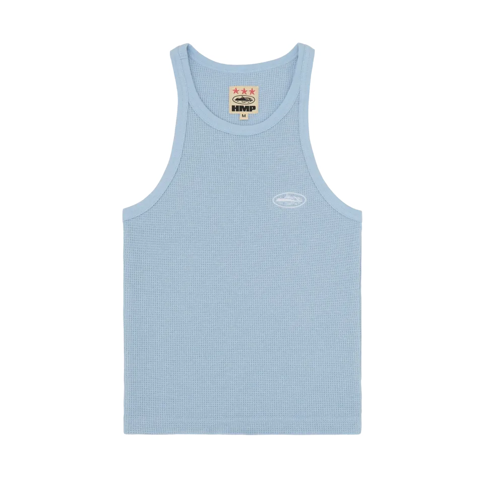 Corteiz Classic Tank Top Baby Blue Baumwolle