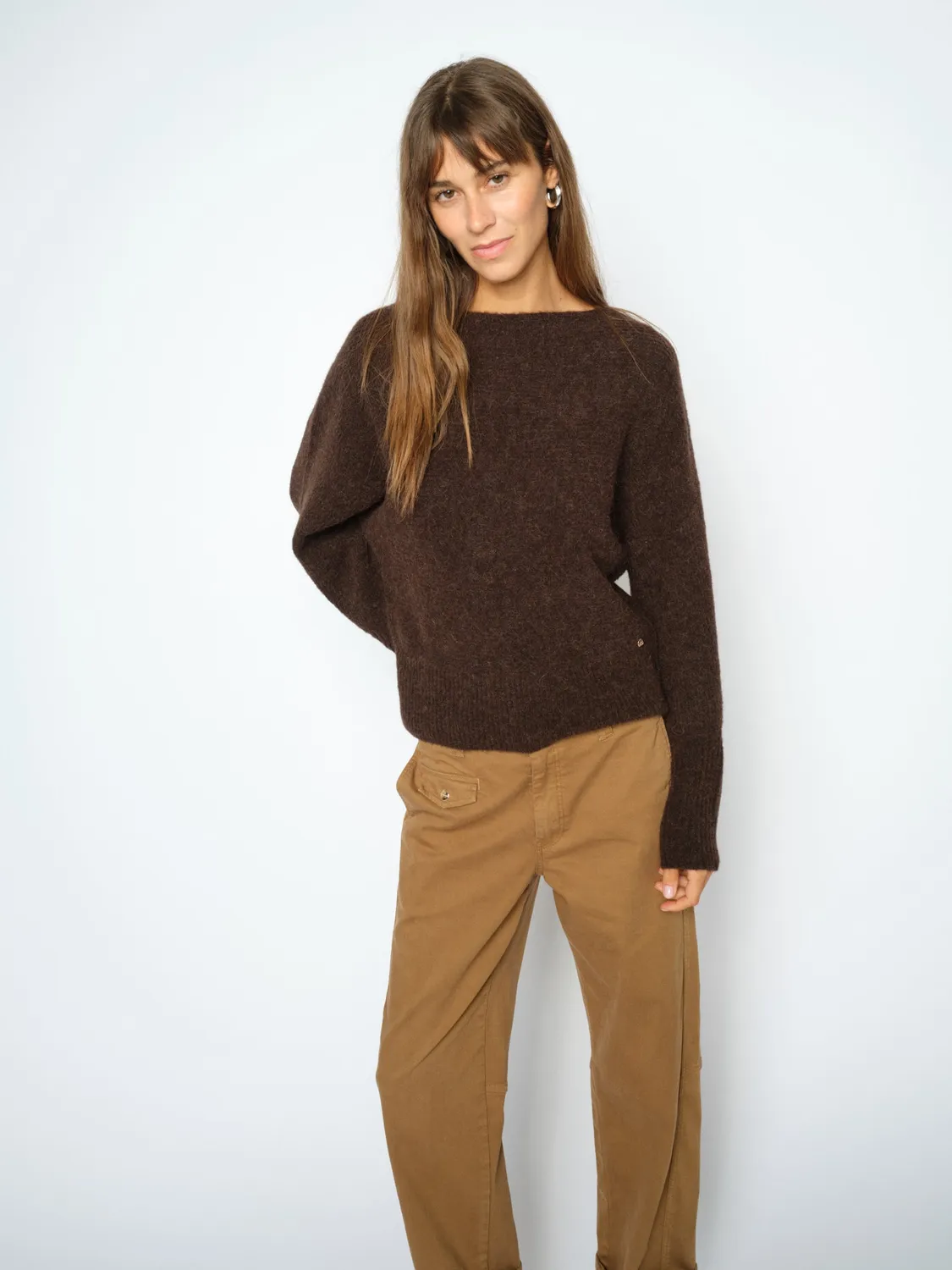 Mos Mosh MMThora Boatneck Pullover Delicioso Wollmix XS