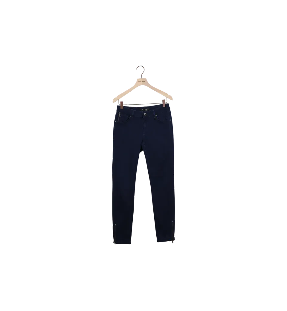 Mos Mosh MMVictoria Tape Jeans 27 Navy Slim Stretch