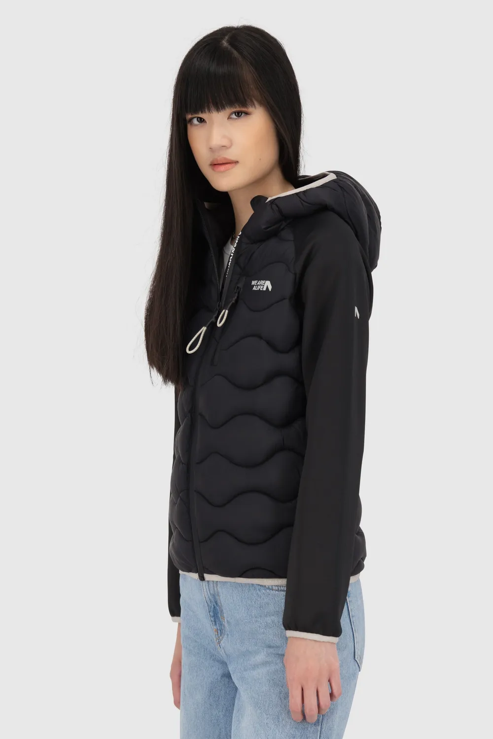 Alife & Kickin ArwenAK A Hybridjacke Schwarz Damen