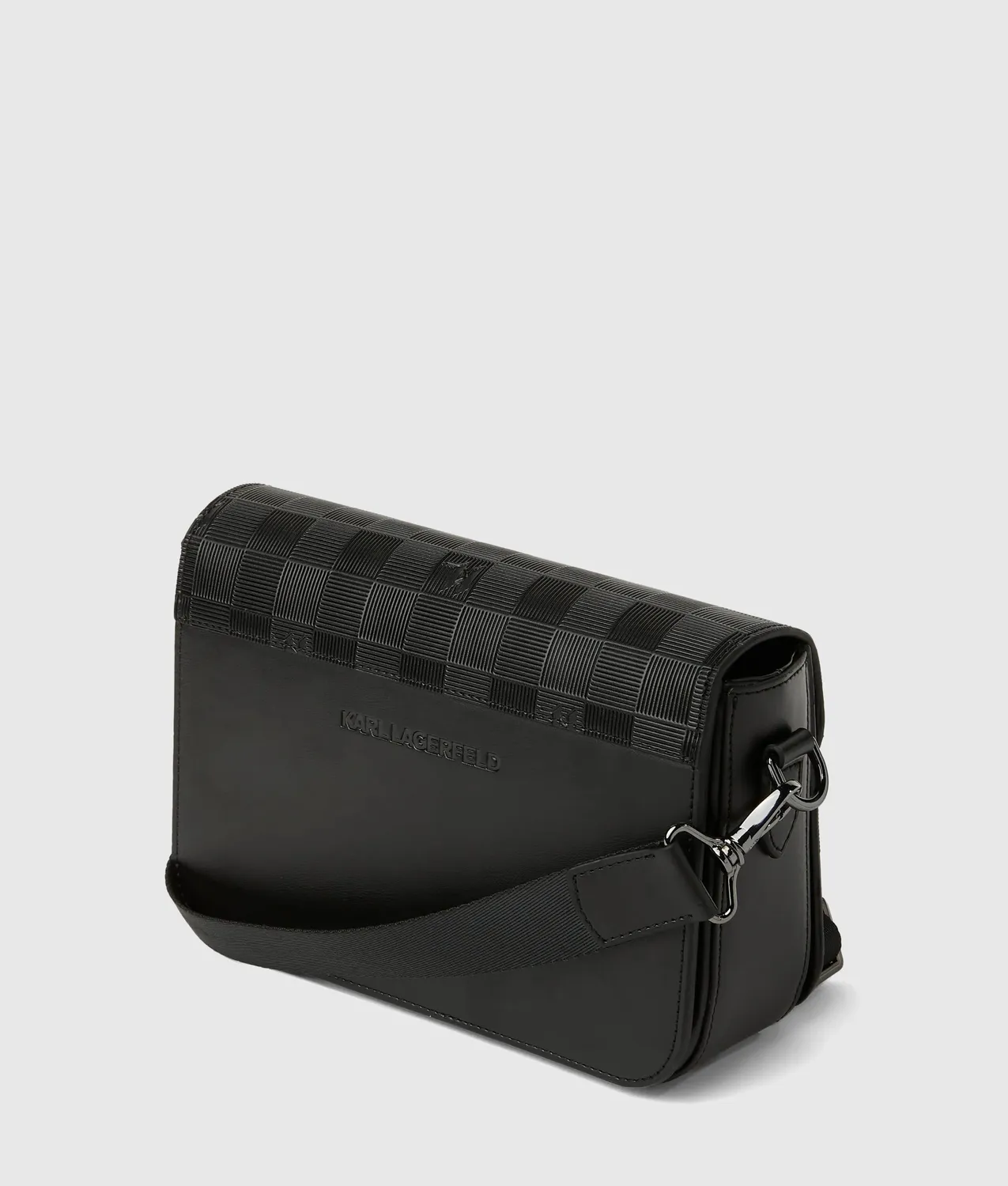 Karl Lagerfeld Monogram Checkerboard Crossbody One Size