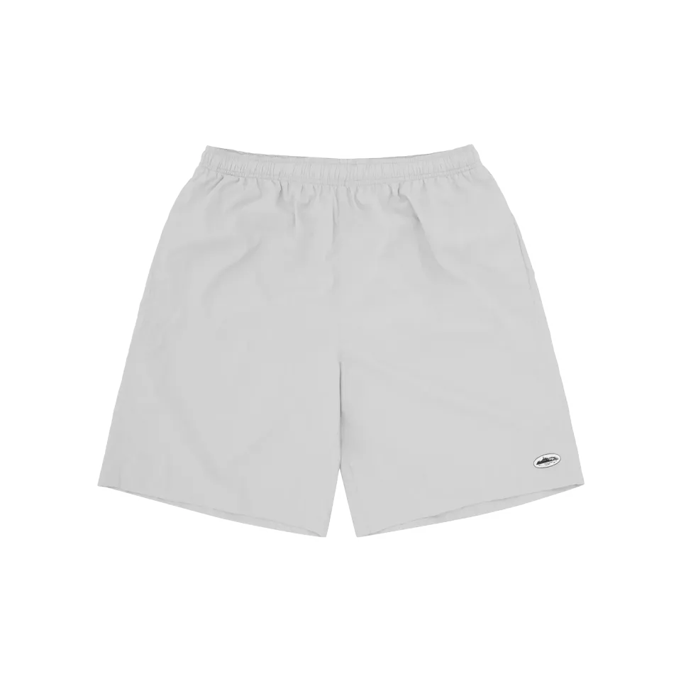 Corteiz Hydro Swim Short Badeshorts Grau Nylon