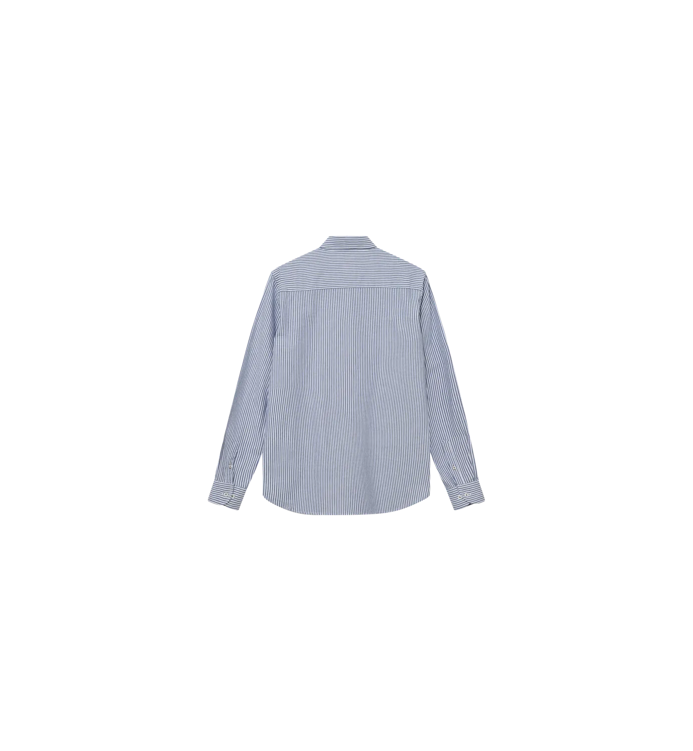 Mos Mosh Marco Oxford Stripe Hemd Hellblau Regular Herren