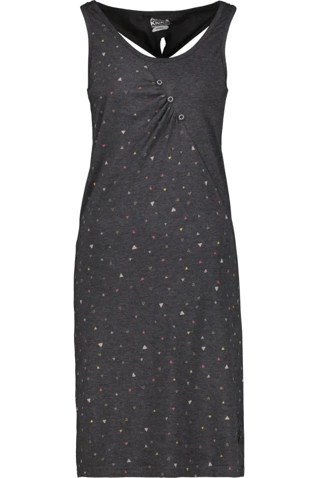 Alife & Kickin CameronAK B Kleid schwarz Rücken-Cut-out