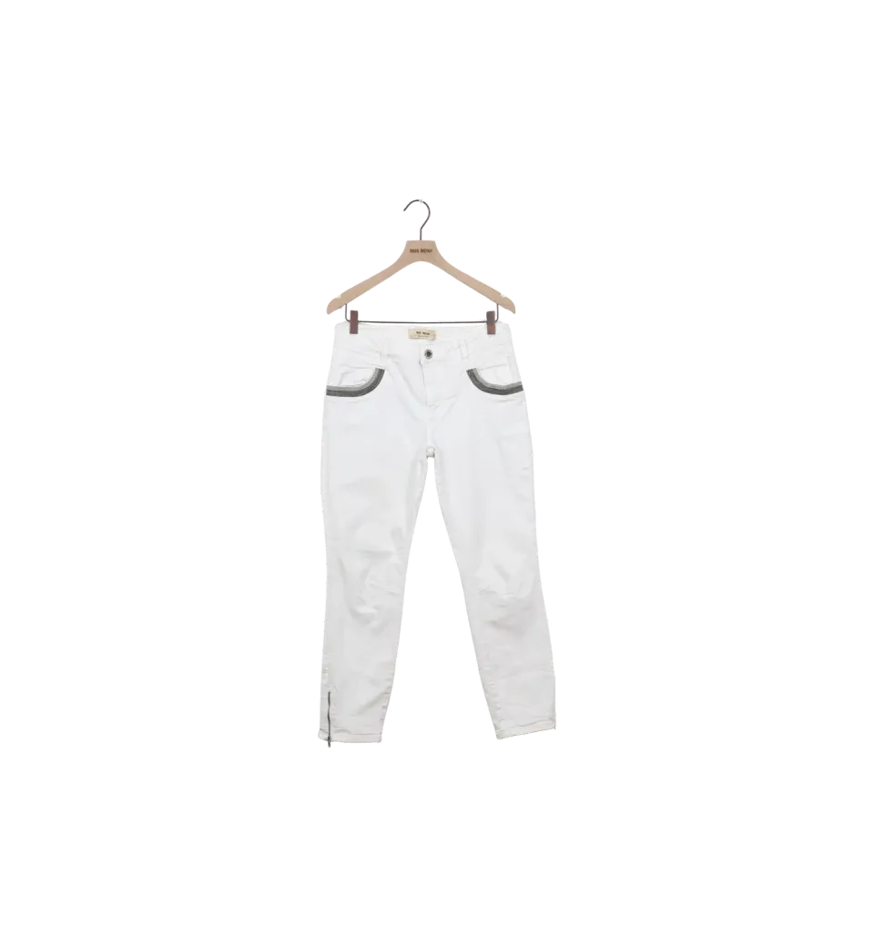 Mos Mosh MMNaomi Shade White Jeans Weiß 28 Secondhand