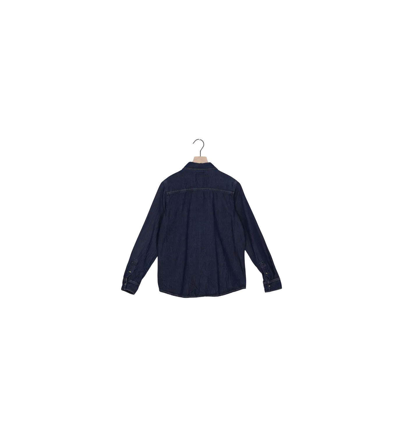 Mos Mosh Natalie Denimhemd S Dark Blue Regular