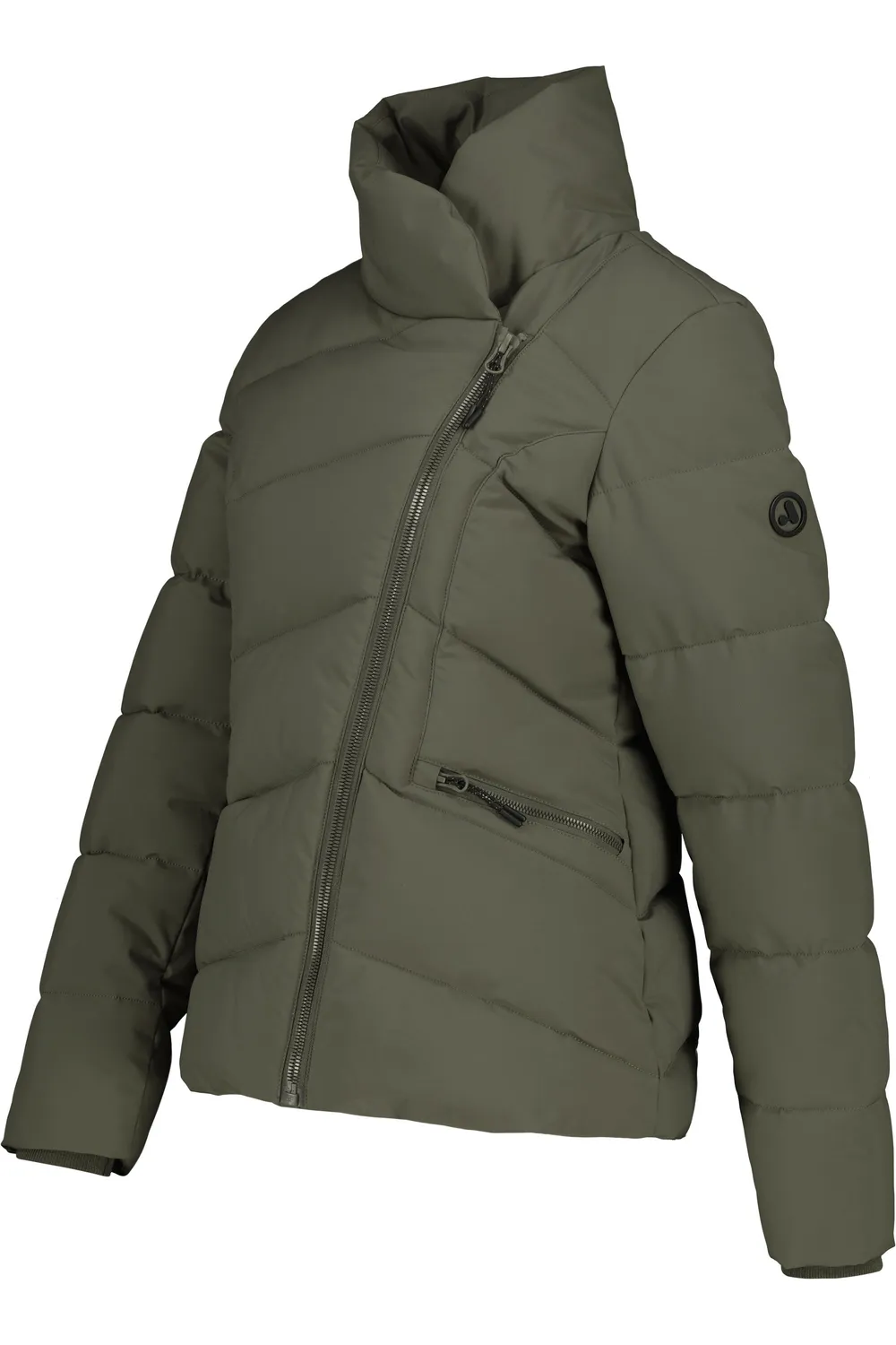 Alife & Kickin NellAK A Puffer Jacket Dunkelgrün Stepp