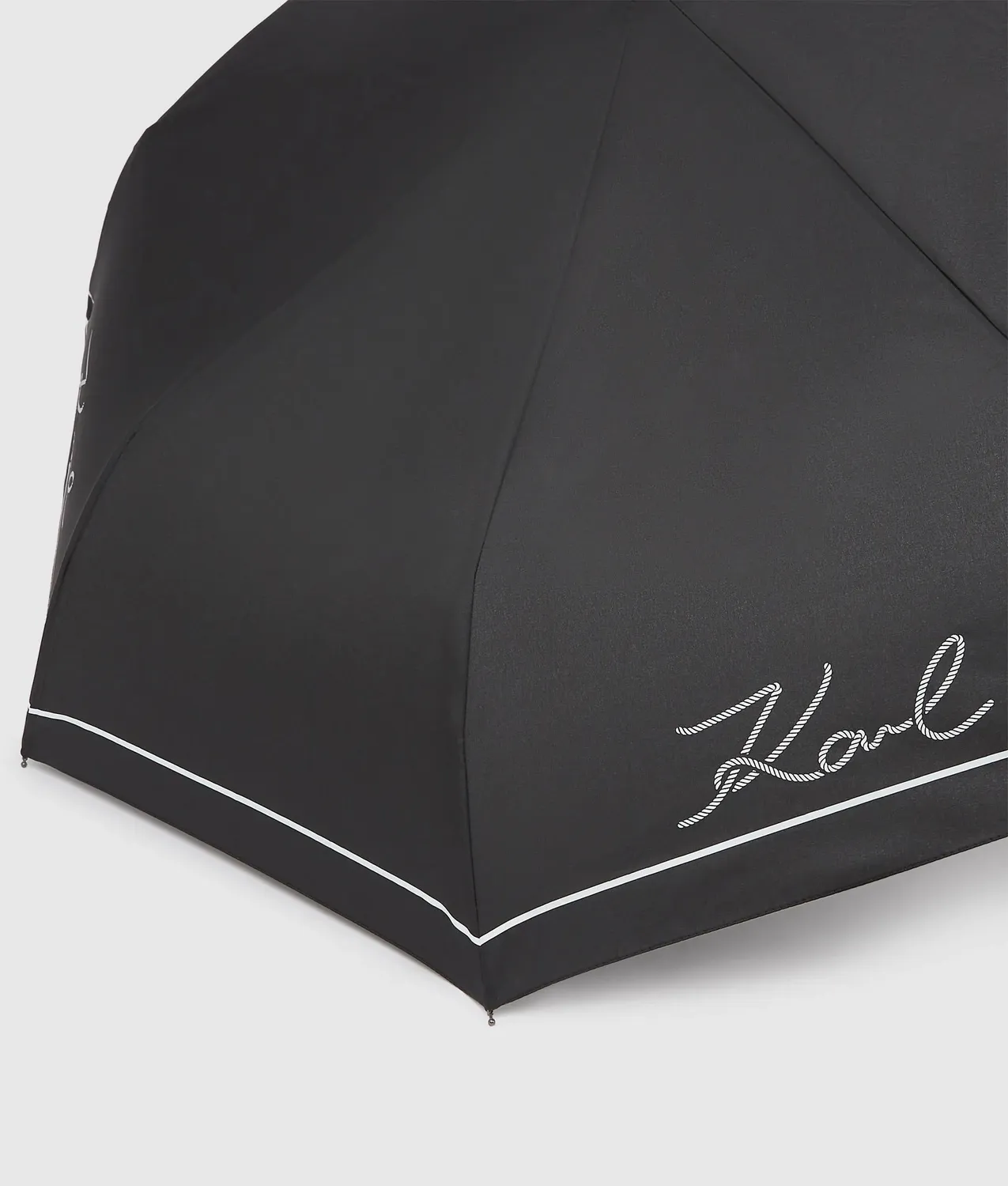 Karl Lagerfeld K/Signature Rope Regenschirm klein