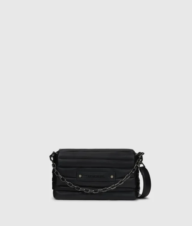 Karl Lagerfeld K/Essential Plie Chain Crossbody gesteppt