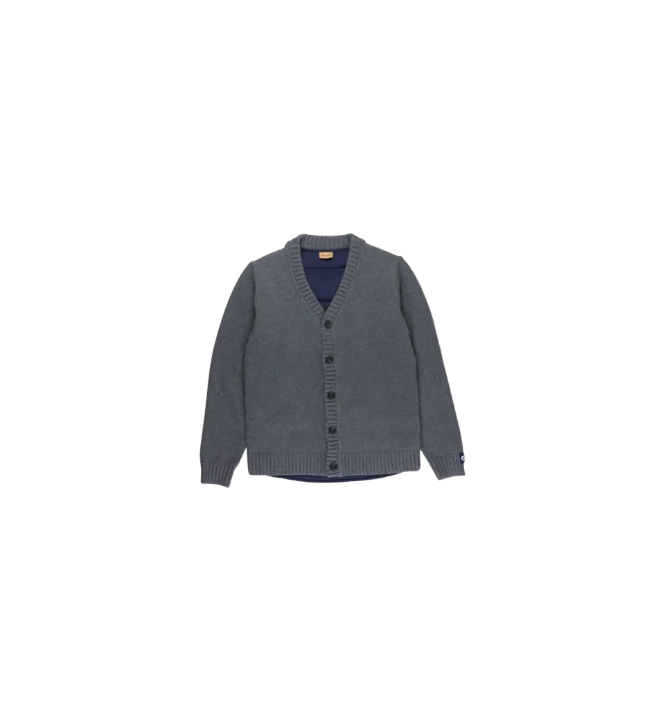 Mos Mosh MMGDonley Quilt Strickjacke S grau Secondhand