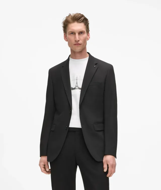 Karl Lagerfeld Slim-fit Monogram Pin Sakko slim Herren