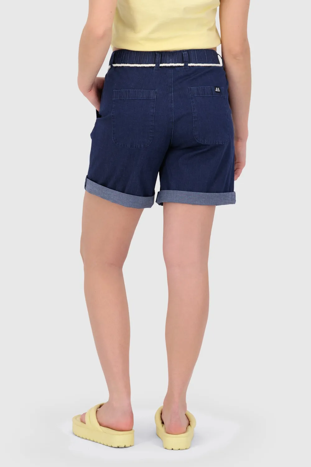 Alife & Kickin CristinaAK A Jeansshorts Dunkelblau Denim