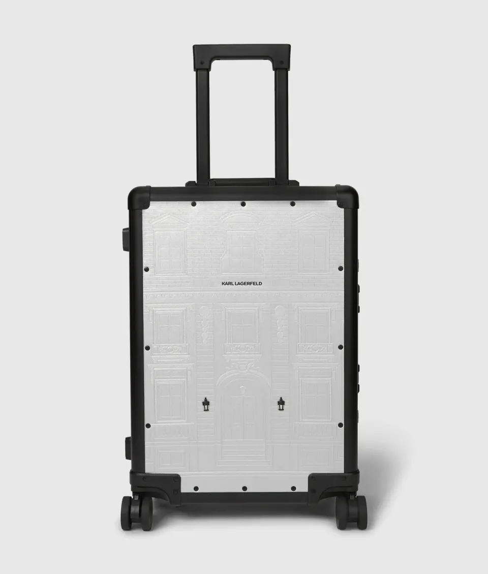 Karl Lagerfeld Maison de Karl Trolley Reisekoffer metallic
