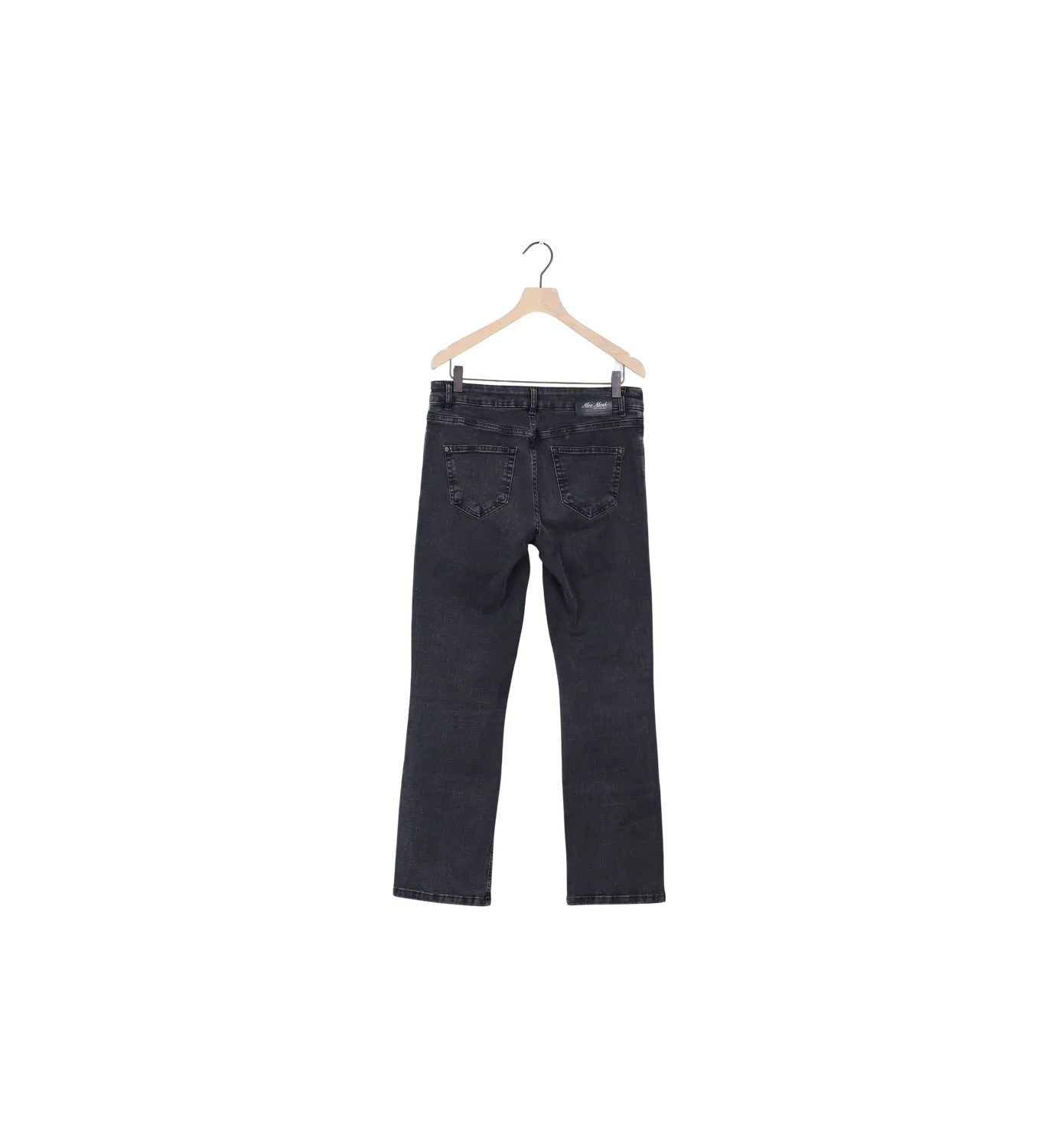 Mos Mosh MMAshley Perla Jeans Black 29 Flare High-Rise
