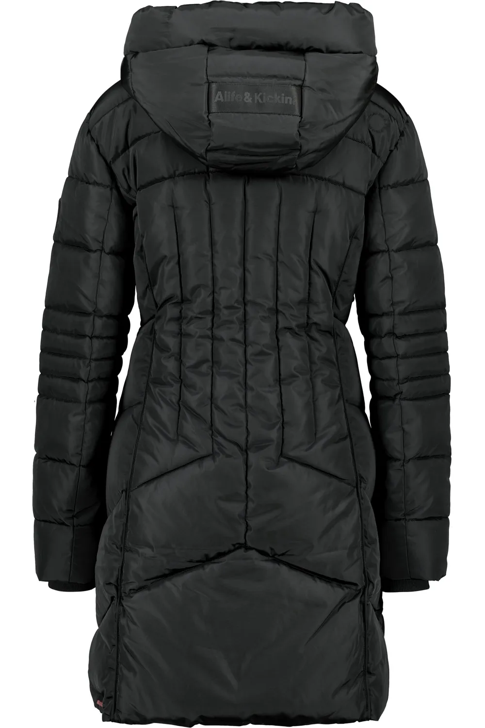 Alife & Kickin PriskaAK A Parka Damen Schwarz warm gefüttert