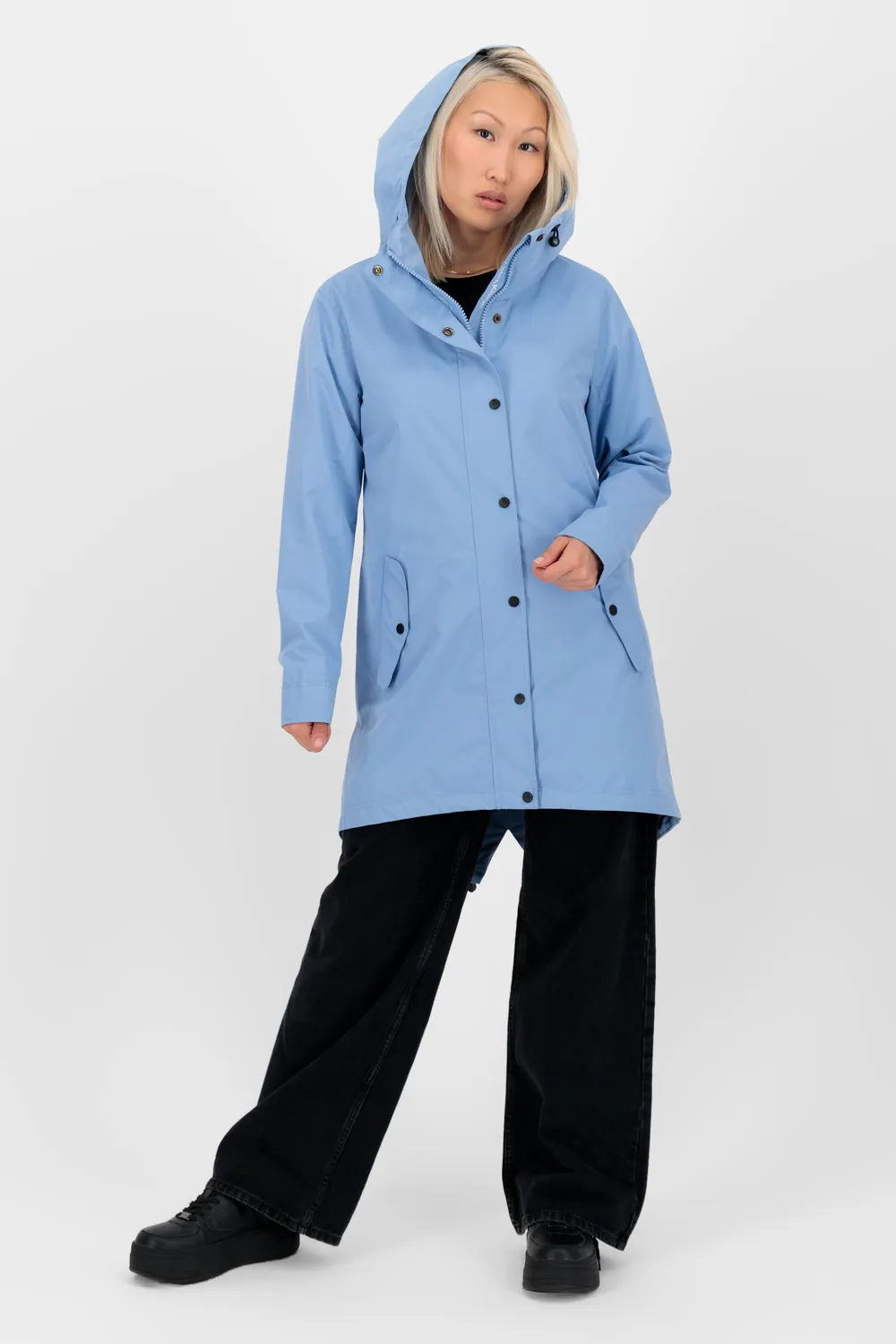 Alife & Kickin BerniceAK A Parka Damen Hellblau