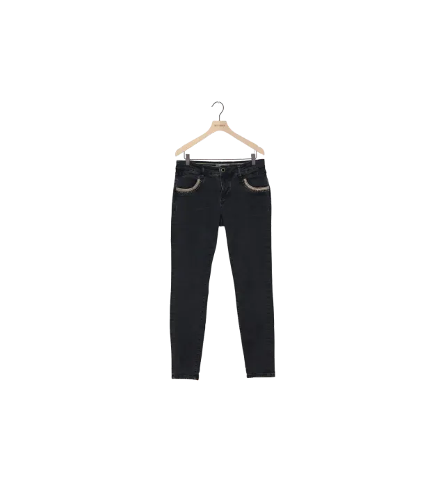 Mos Mosh MMNaomi Perla Jeans schwarz Regular 28 Pailletten