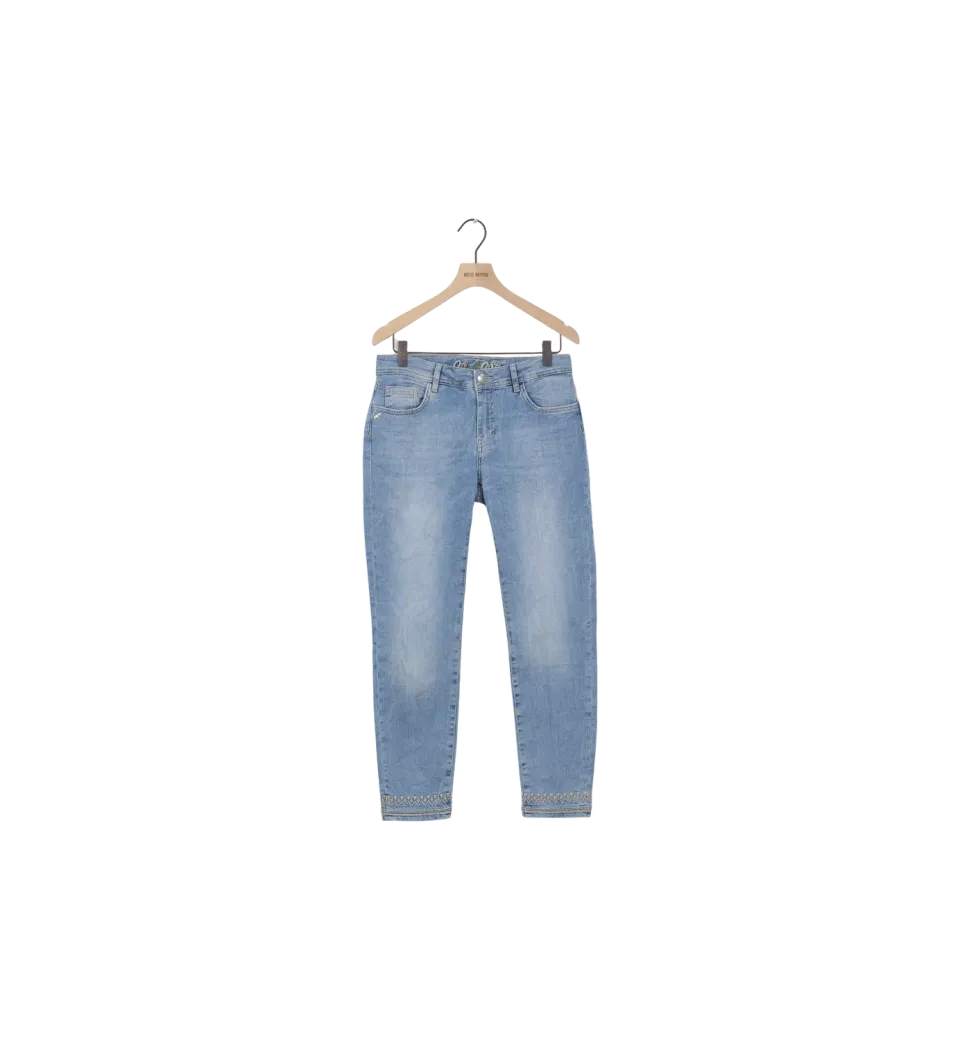 Mos Mosh MMSumner Diva Jeans Light Blue 28in Ankle Slim