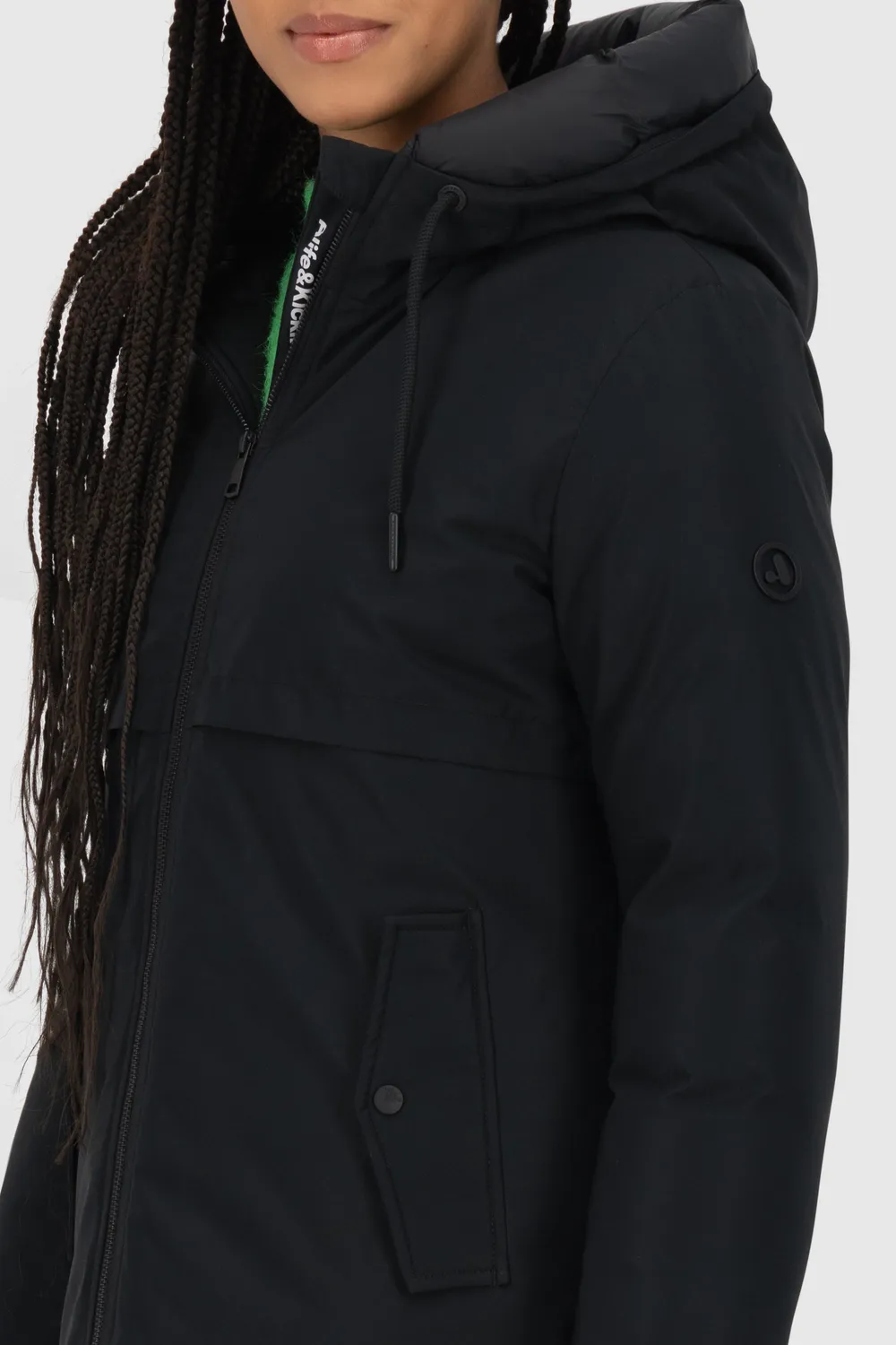 Alife & Kickin CicelyAK A Winterjacke Damen Schwarz