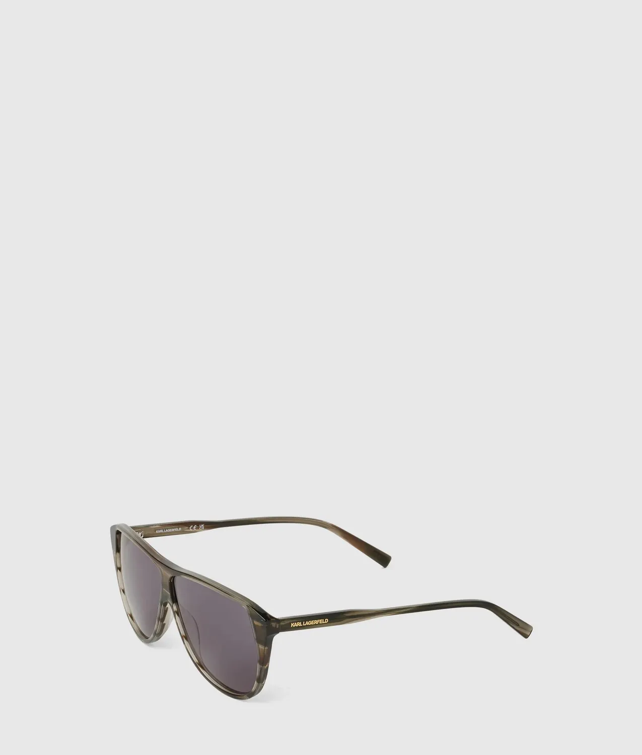 Karl Lagerfeld Slim Aviator Sonnenbrille One Size dunkel
