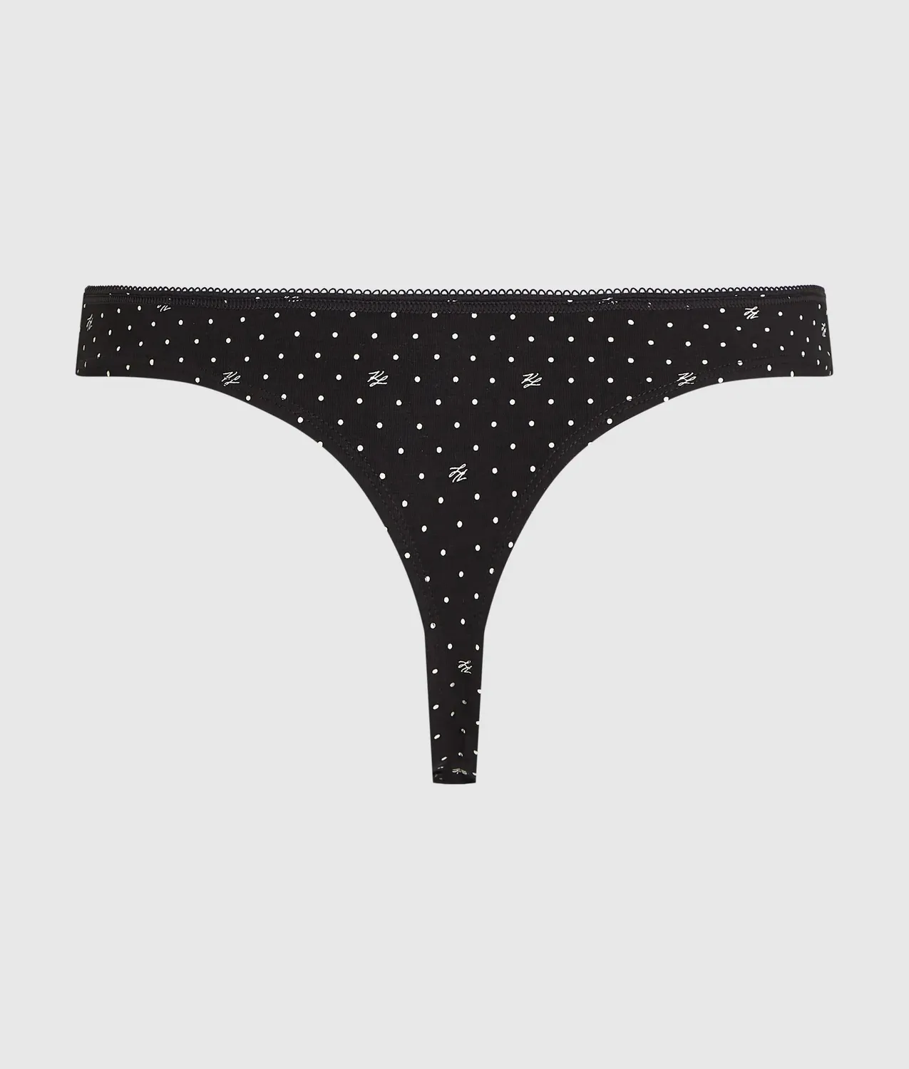 Karl Lagerfeld Polka Dots String Tangas 5er-Pack Baumwolle
