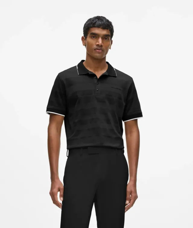 Karl Lagerfeld Striped Poloshirt Herren Streifen