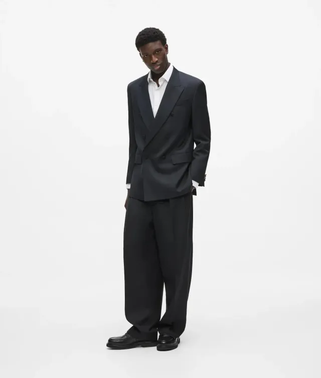 Karl Lagerfeld KL Studio Hose Straight gerader Schnitt