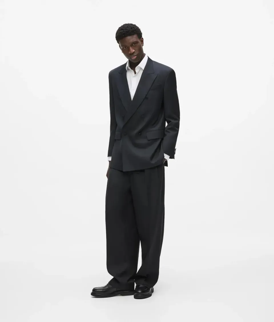 Karl Lagerfeld KL Studio Hose Straight gerader Schnitt