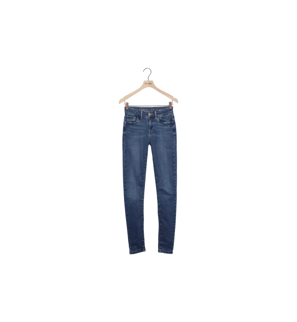 Mos Mosh MMAlli Maze Jeans Blue 24 Slim High Waist