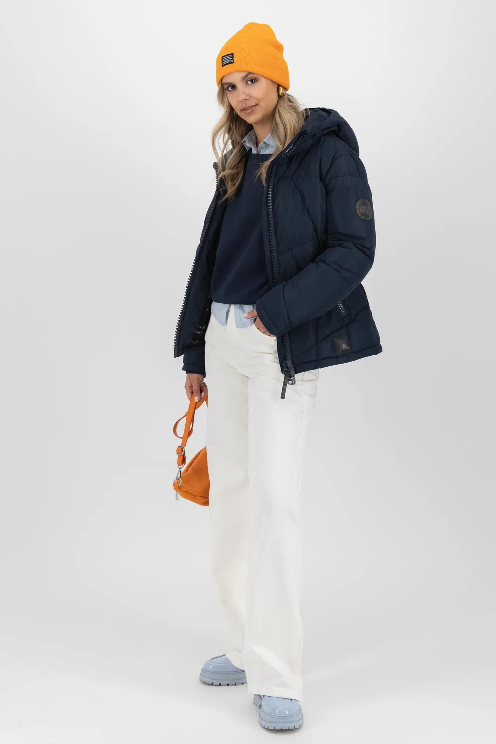 Alife & Kickin KasandraAK A Steppjacke Dunkelblau Winter
