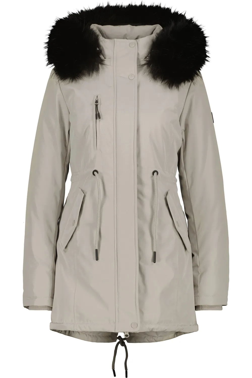 Alife & Kickin KierseyAK A Parka Beige Teddyfutter Damen