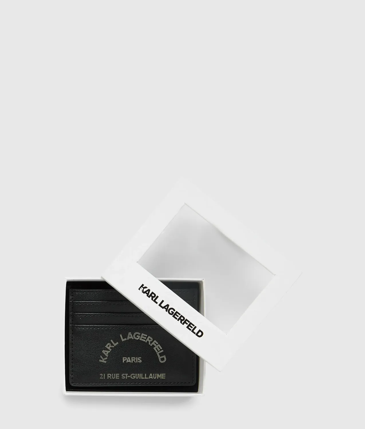 Karl Lagerfeld K/Daily Kartenetui One Size Leder Schwarz