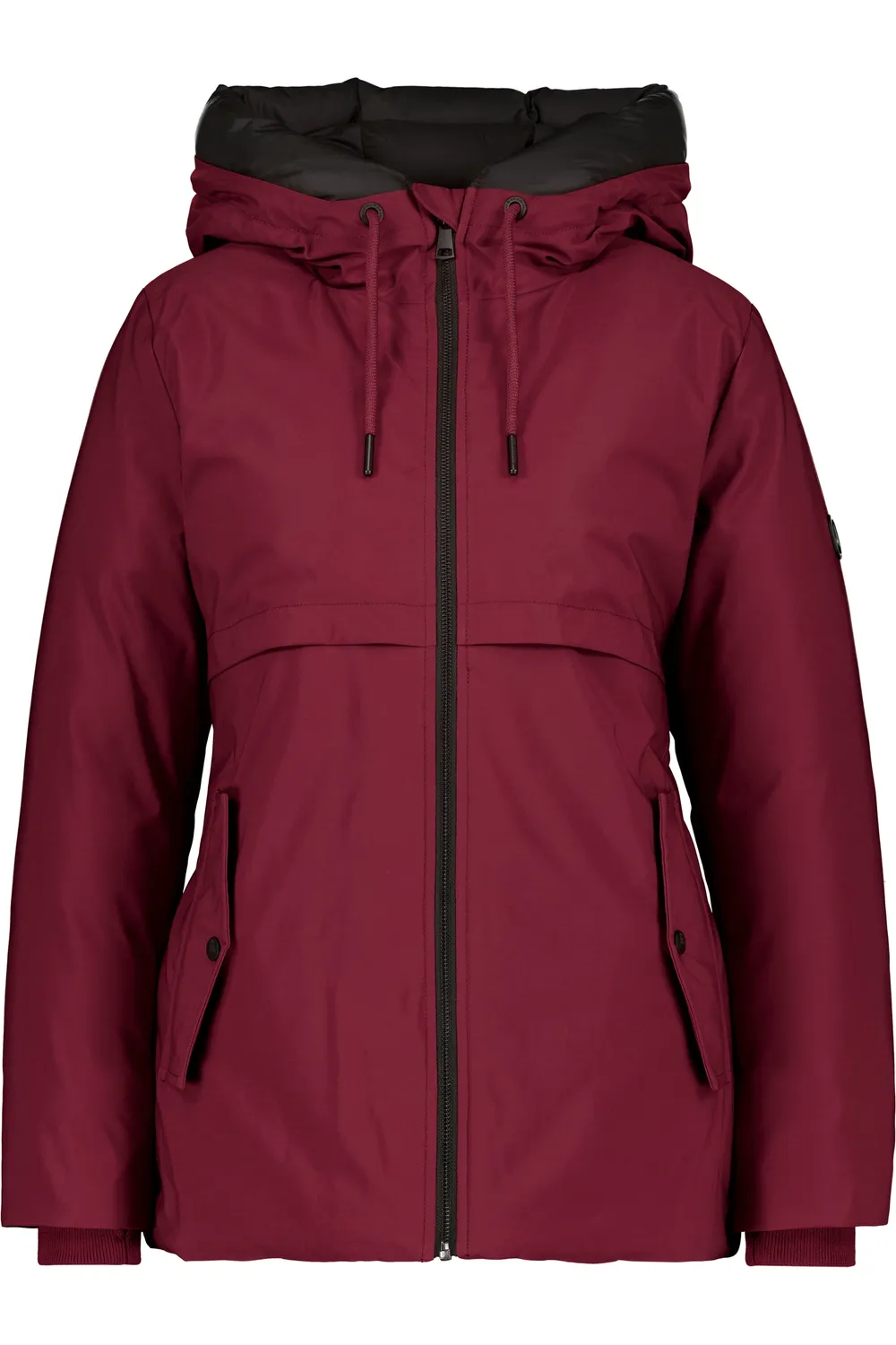 Alife & Kickin CicelyAK A Winterjacke Dunkelrot tailliert